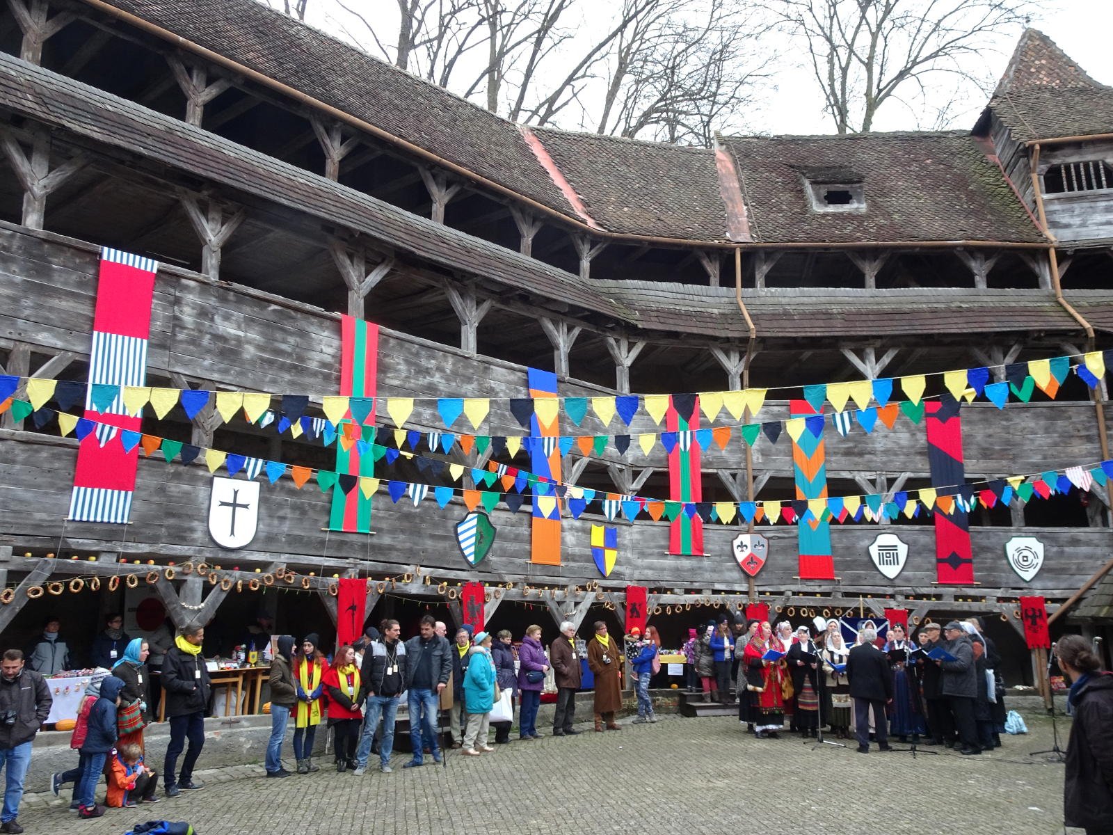 Fortificația Bastionul Țesătorilor Brașov, sec. XV, cel mai bine conservat turn de apărare